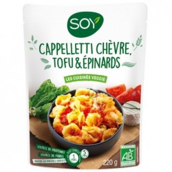 Cappelletti epinards tofu...