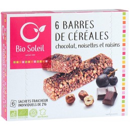 Barre cereales chocolat. noise