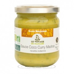 Sauce coco curry madras 190g